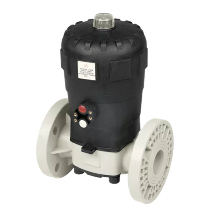 Praher Diaphragm Valve T4 PP Pneumatic Actuator