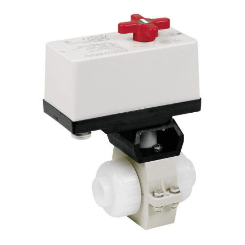 Praher 2-way Ball Valve S4 PVDF Electric Actuator  EO510