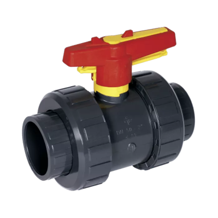 Praher 2-way Ball Valve S4 PVC-U