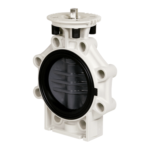 Praher Butterfly Valve K4 PVC-U Adapter Plate