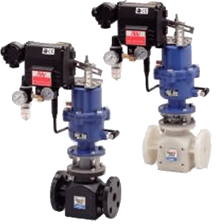 Control Valve (Pneumatic Actuator Type AV) [1/2inch,3/4inch] (15,25mm)