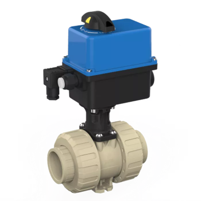 Praher 2-way Ball Valve M1 PP Electric Actuator Valves