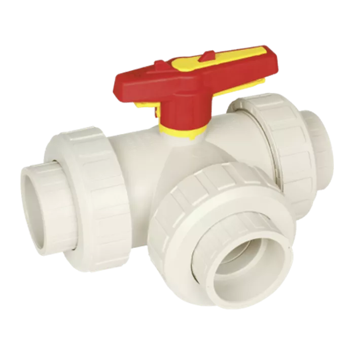 Praher 3-way Ball Valve S4 PP