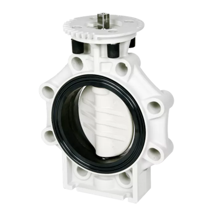 Praher Butterfly Valve K4 PP Adapter Plate