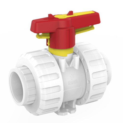 Praher 2-way Ball Valve M1 PVDF