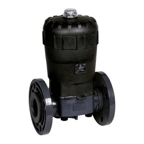 Praher Diaphragm Valve T4 PVC-U Pneumatic Actuator